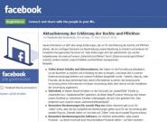 Facebook: Neue Datenschutz-Richtlinien ablehnen 