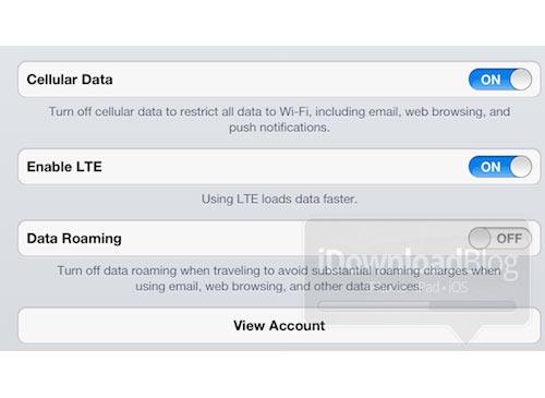 iOS 5.1 LTE / 4G