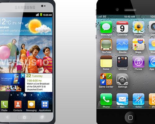 iPhone VS Samsung Galaxy S3