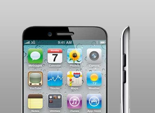 iPhone 5 oberes Viertel