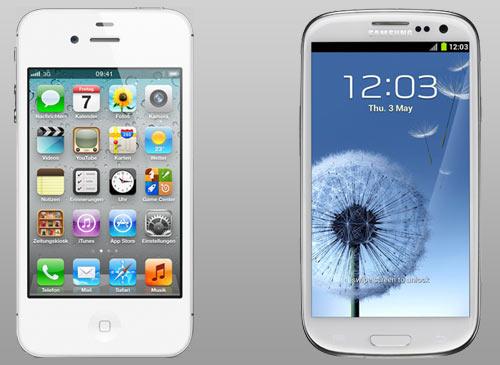 Samsung Galaxy S3 vs Apple iPhone 4S