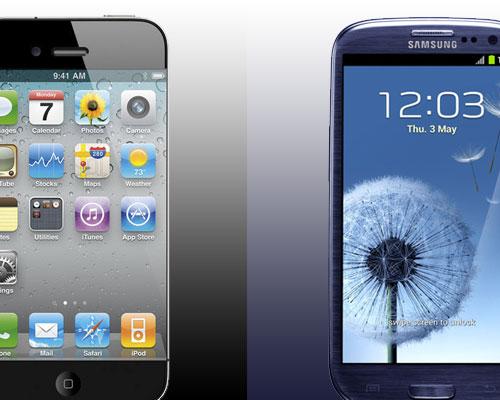 iPhone 5 2012 VS Samsung Galaxy S3