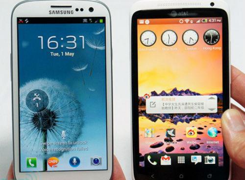 HTC One X vs. Samsung Galaxy S3