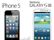 iPhone 5 vs. Samsung Galaxy