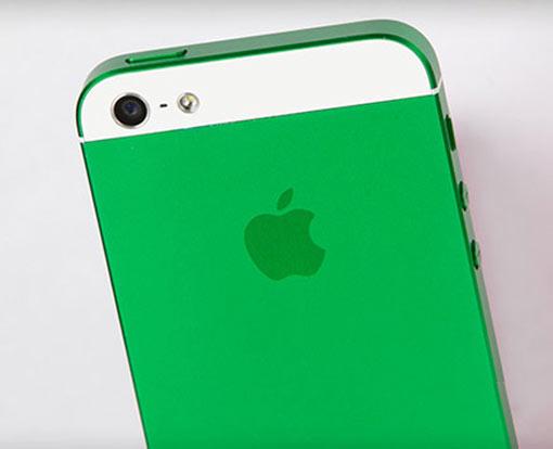 iPhone 5 in bunten Farben
