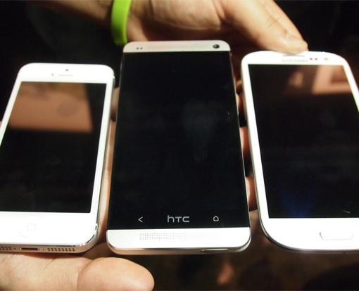 HTC One und iPhone 5