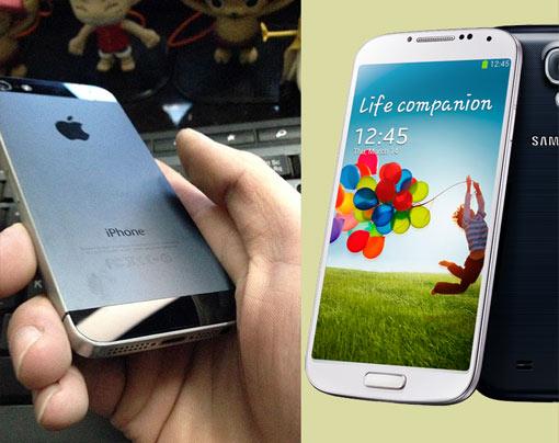 Test: Samsung Galaxy S4 vs. iPhone 5