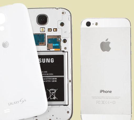 iPhone 5 vs. Samsung Galaxy S4