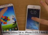 Samsung Galaxy S4 vs. iPhone 