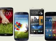 LG G2 Smartphone gegen Samsung 