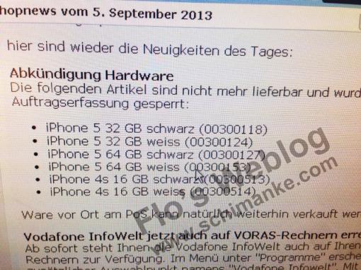 iPhone 5: Vodafone