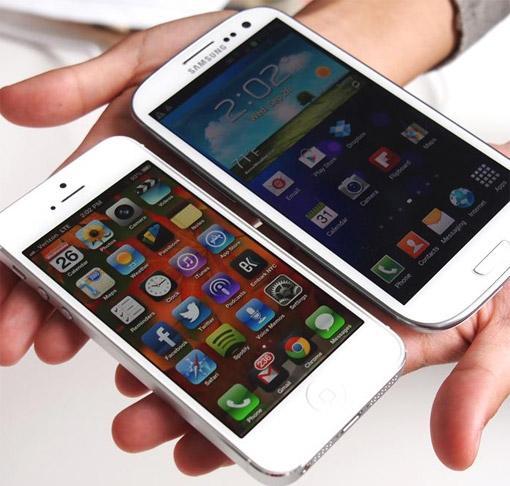 Samsung Galaxy S4 besser ist als das Apple iPhone 5S