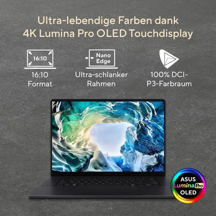 Asus ProArt P16 AMD Ryzen AI 9 HX 370 64 GB RAM 2 TB SSD RTX 5080 Win11 Pro 90NB17F1-M00110