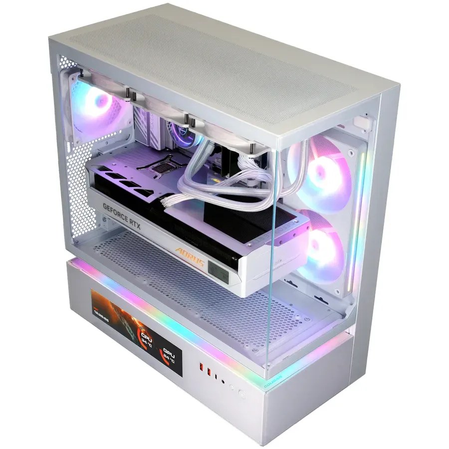 Cougar CFV235 Vision Gaming-PC Ryzen 7 9850X3D 4,2 GHz 64 GB RAM 2 TB SSD GeForce RTX 5080 16 GB Windows 11 Home