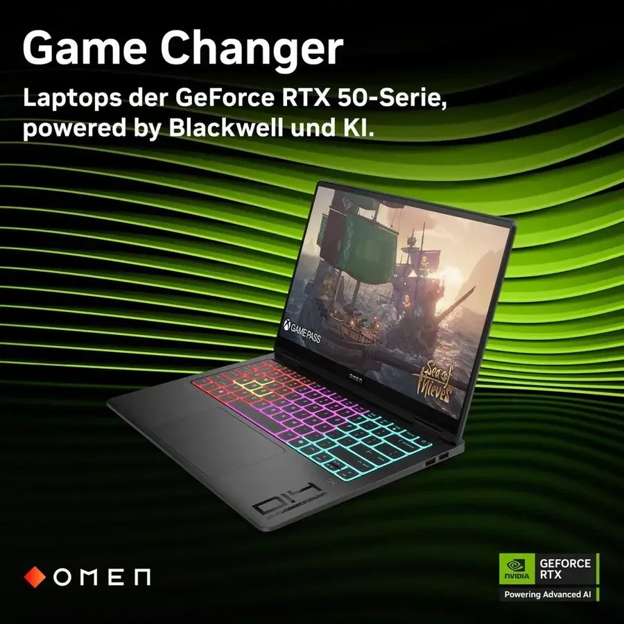 HP OMEN Transcend 14-fb1095ng Intel Core Ultra 9 285H 32 GB RAM 1 TB SSD RTX 5070